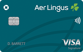 Aer Lingus Visa Signature® card cover