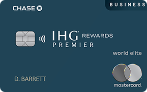 IHG® Rewards Premier Business Credit Card cover