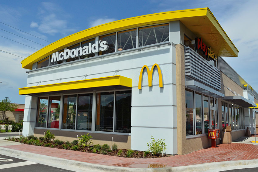 McDonald's franchise financing cover