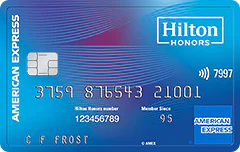 Hilton Honors Card cover