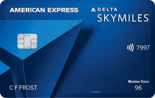 Delta SkyMiles® Blue American Express Card logo