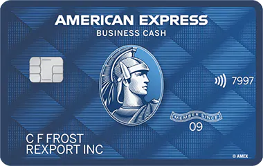 Blue Business CashTM Card logo